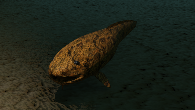 Burbot fish 3D Model .c4d .max .obj .3ds .fbx .stl .blend 