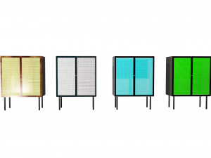 Set of cabinets Modello 3D