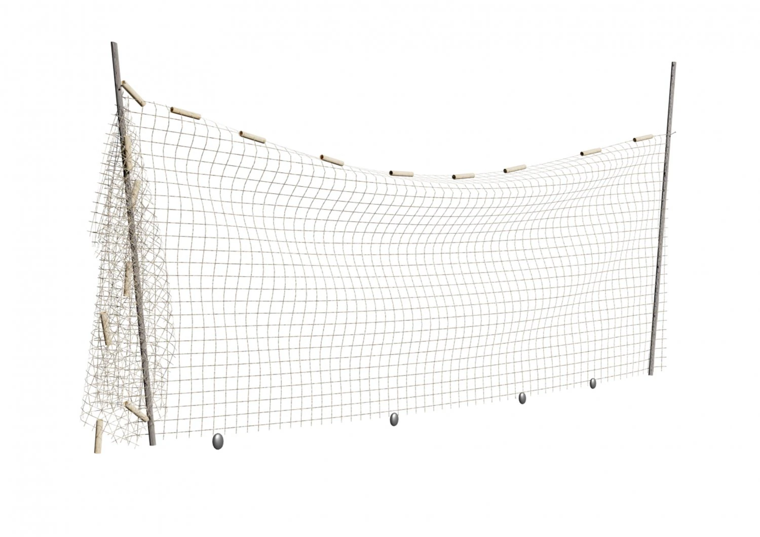 Redes de pesca Modelo 3D .c4d .max .obj .3ds .fbx .stl .blend 