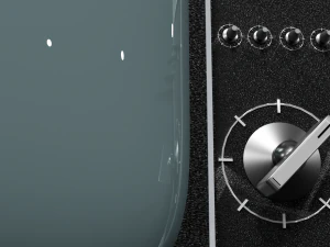 Old soviet retro tv 3D Model