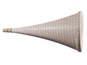 Waba elk decoy made from birch bark 3D Model