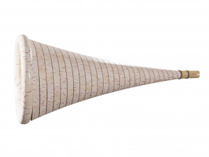 Waba elk decoy made from birch bark Modelo 3D