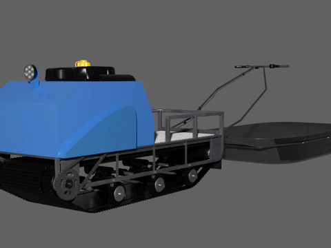 電動牽引車 3Dモデル