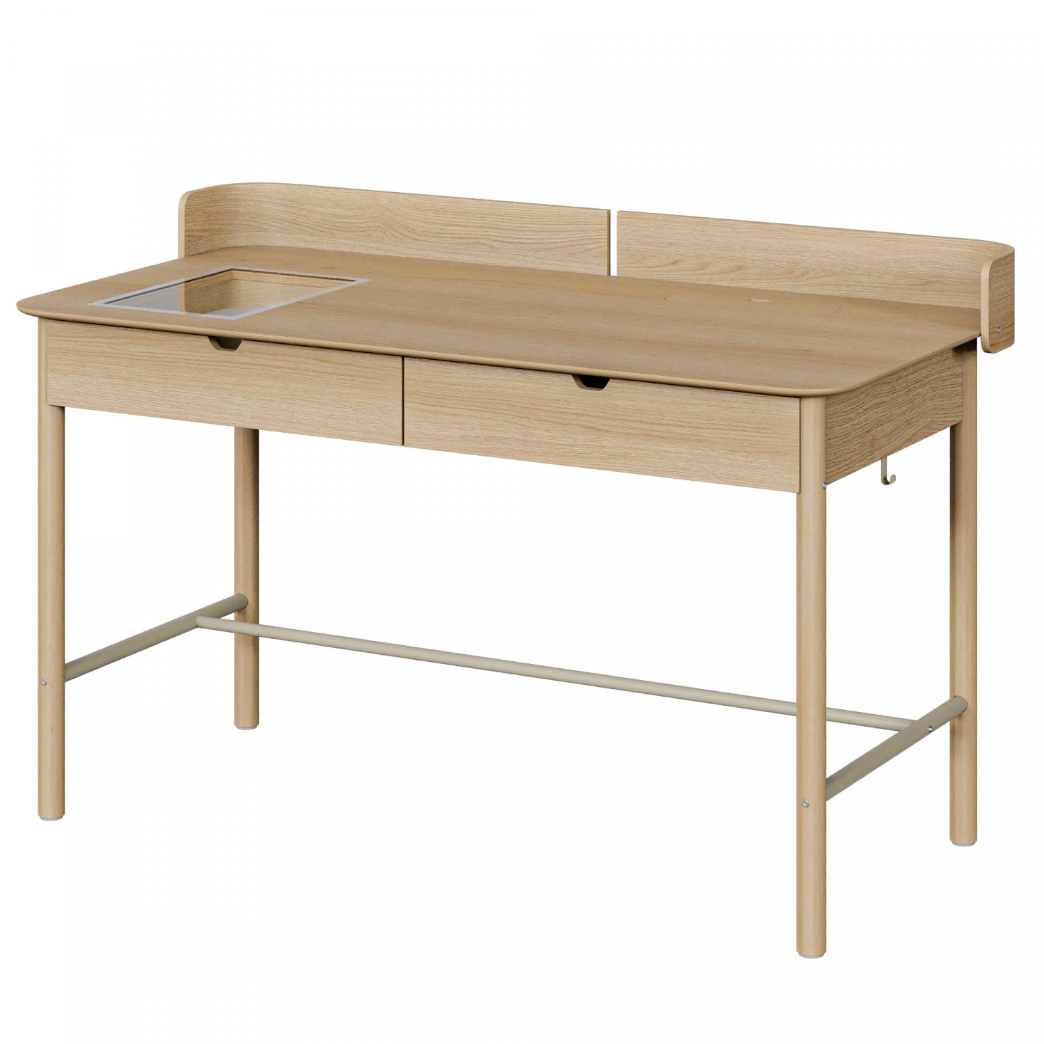 IKEA RIDSPO Desk 3D Model .c4d .max .obj .3ds .fbx .stl .blend
