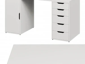 Desk IKEA LAGKAPTEN - ALEX 3D Model