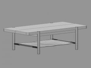Mesa de centro ROVER COFFEE TABLE da Artfabric Modelo 3D