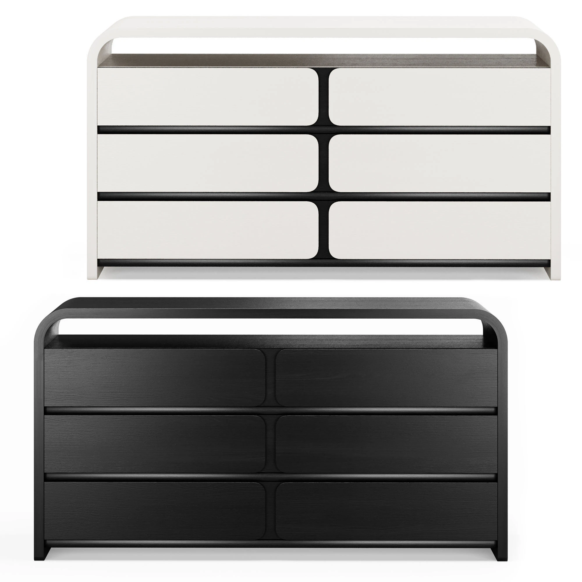 Vienna Dresser by ROVE CONCEPTS 3D Model .c4d .max .obj .3ds .fbx .stl .blend 