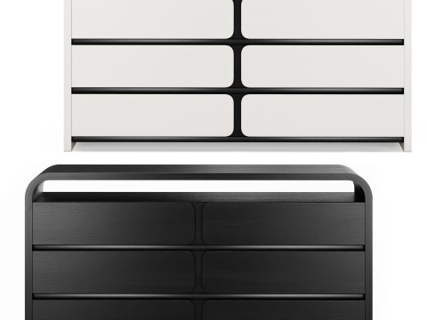 Vienna Dresser by ROVE CONCEPTS 3D Model