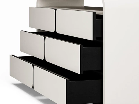 Vienna Dresser by ROVE CONCEPTS 3D Model