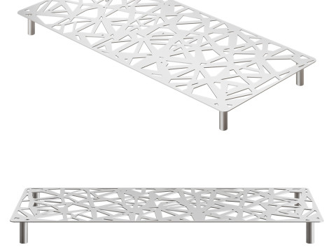 Mah Jong outdoor rectangular cocktail table by Roche Bobois Model 3D