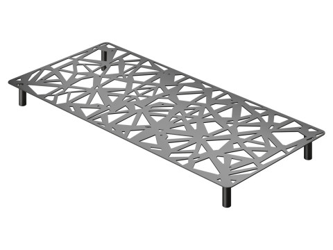 Mah Jong outdoor rectangular cocktail table by Roche Bobois Model 3D