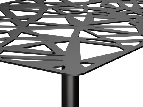 Mah Jong outdoor rectangular cocktail table by Roche Bobois Model 3D