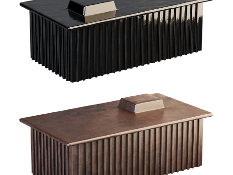 Building by Pulpo ceramic containers set Model 3D