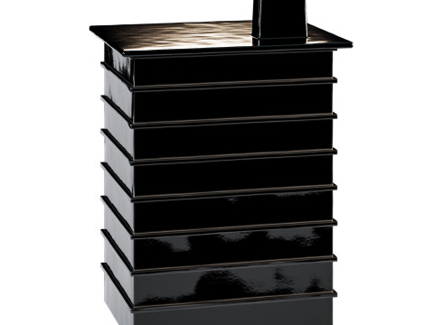 Building by Pulpo ceramic containers set Model 3D