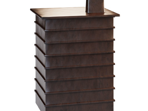 Building by Pulpo ceramic containers set Model 3D