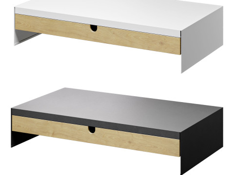 A set of 3 IKEA monitor stands Modelo 3D
