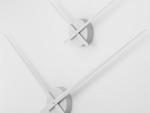 Wall clock Karlsson Little Big Time 3D Model