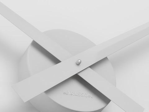 Wall clock Karlsson Little Big Time 3D Model