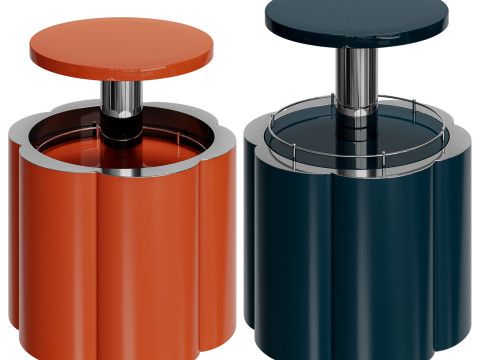 LIFT FLOWER end table - bar by Roche Bobois 3D Model