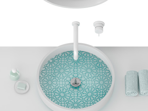 Omvivo Motif basin set 3D Model