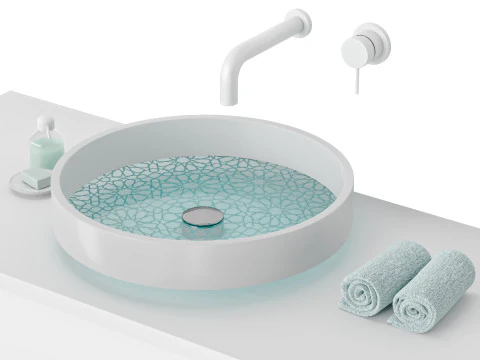 Omvivo Motif basin set 3D Model