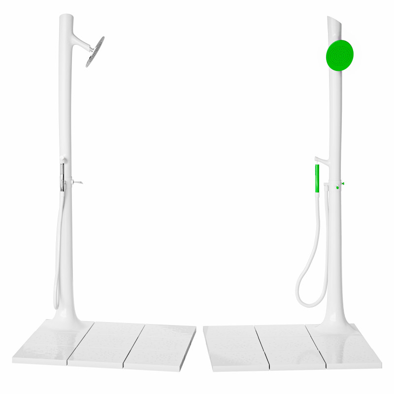 Shower system Colonna doccia Albero by Flaminia Modello 3D .c4d .max .obj .3ds .fbx .stl .blend