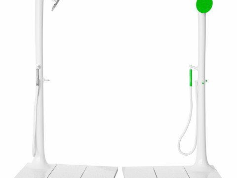 Shower system Colonna doccia Albero by Flaminia 3D Model