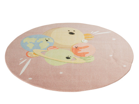 Set of Circu space theme carpets 3D Model