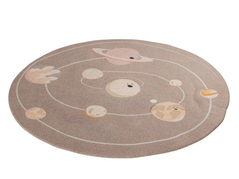Set of Circu space theme carpets 3D Model