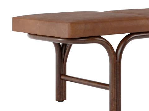 Bench 202 bench Joaquim Belsa by Expormim 3D Model