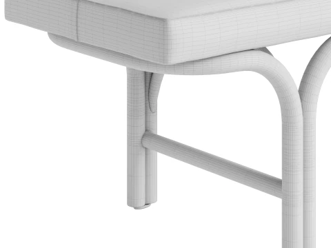Bench 202 bench Joaquim Belsa by Expormim 3D Model