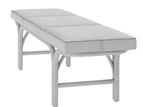 Bench 202 bench Joaquim Belsa by Expormim 3D Model