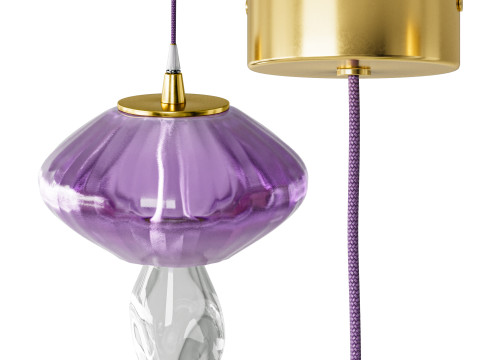 Mushroom Pendant Light by Circu 3D मॉडल