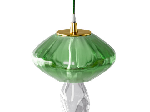 Mushroom Pendant Light by Circu 3D मॉडल