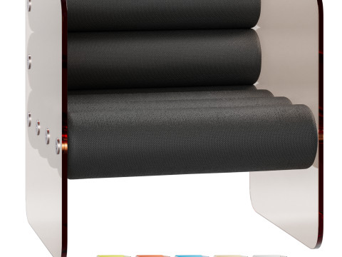 Kuumo Armchair MW01 3D Model