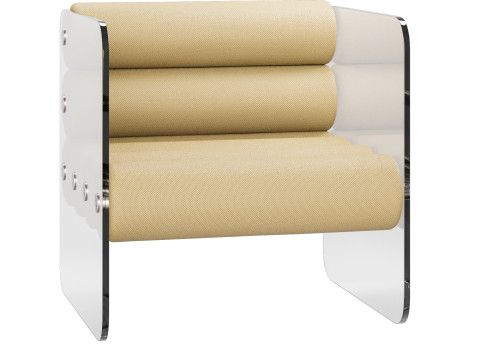 Kuumo Armchair MW01 3D मॉडल