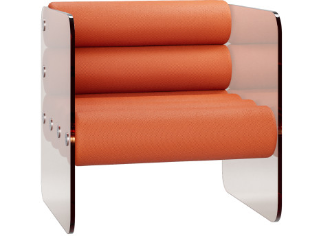 Kuumo Armchair MW01 3D मॉडल