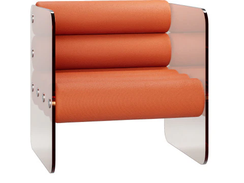 Kuumo Armchair MW01 3D Model