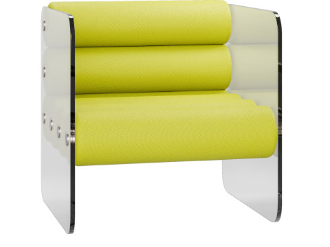 Kuumo Armchair MW01 3D मॉडल