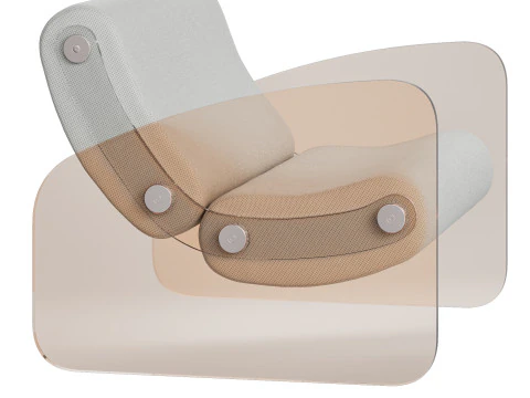 Kuumo Armchair MW03 3D Model