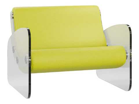 Kuumo Armchair MW03 3D Model