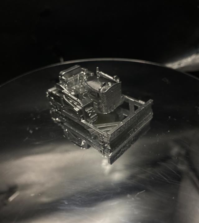 CATERPILLAR D7 ARMOURED BULLDOZER 3D Print Model .c4d .max .obj .3ds .fbx .stl .blend 