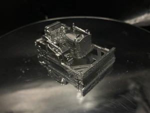 БРОНИРОВАНИЙ БУЛЬДОЗЕР CATERPILLAR D7 3D Принт Модель