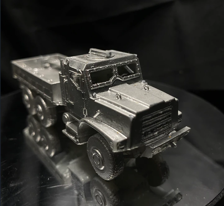 Oshkosh Defense MTVR MK23 Truck 3D Print Model .c4d .max .obj .3ds .fbx .stl .blend 