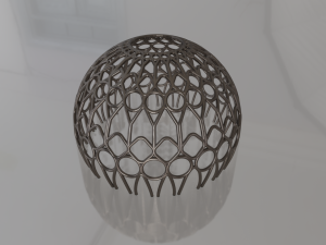 SIMPLIFIED AL WASL DOME 3D प्रिंट मॉडल