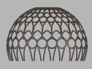 SIMPLIFIED AL WASL DOME 3D Print Model