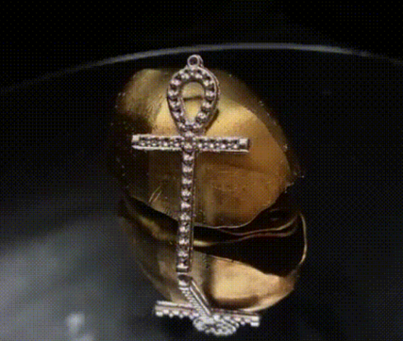 Ankh Cross Pendant 3D-printmodel .c4d .max .obj .3ds .fbx .stl .blend 