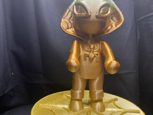 JOYSTICK HOLDER SPIDER-GWEN CHIBI Model do druku 3D