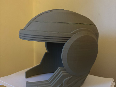 HOT WHEELS LETS RACE HELMET 3D-printmodel