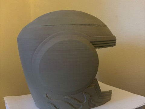 HOT WHEELS LETS RACE HELMET 3D-printmodel